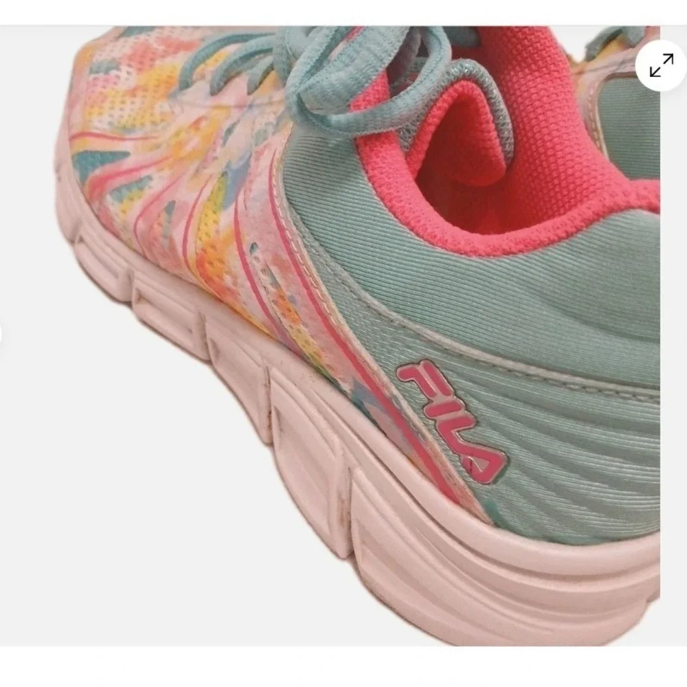 Fila Memory Advance Coolmax Sneakers Womens 9.5 Running Shoes Pastel Pink Colors